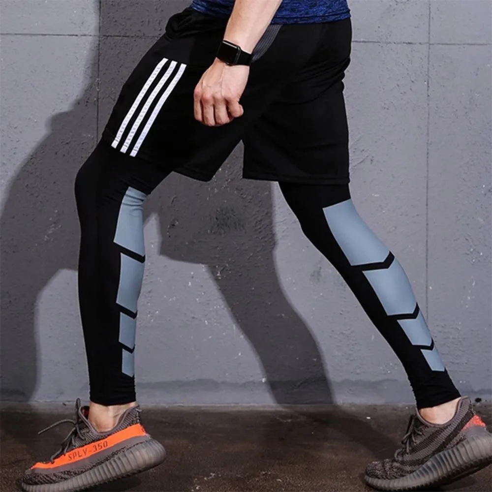 2pcs/pair Full Length Knee Brace Leg Sleeves for Men Women