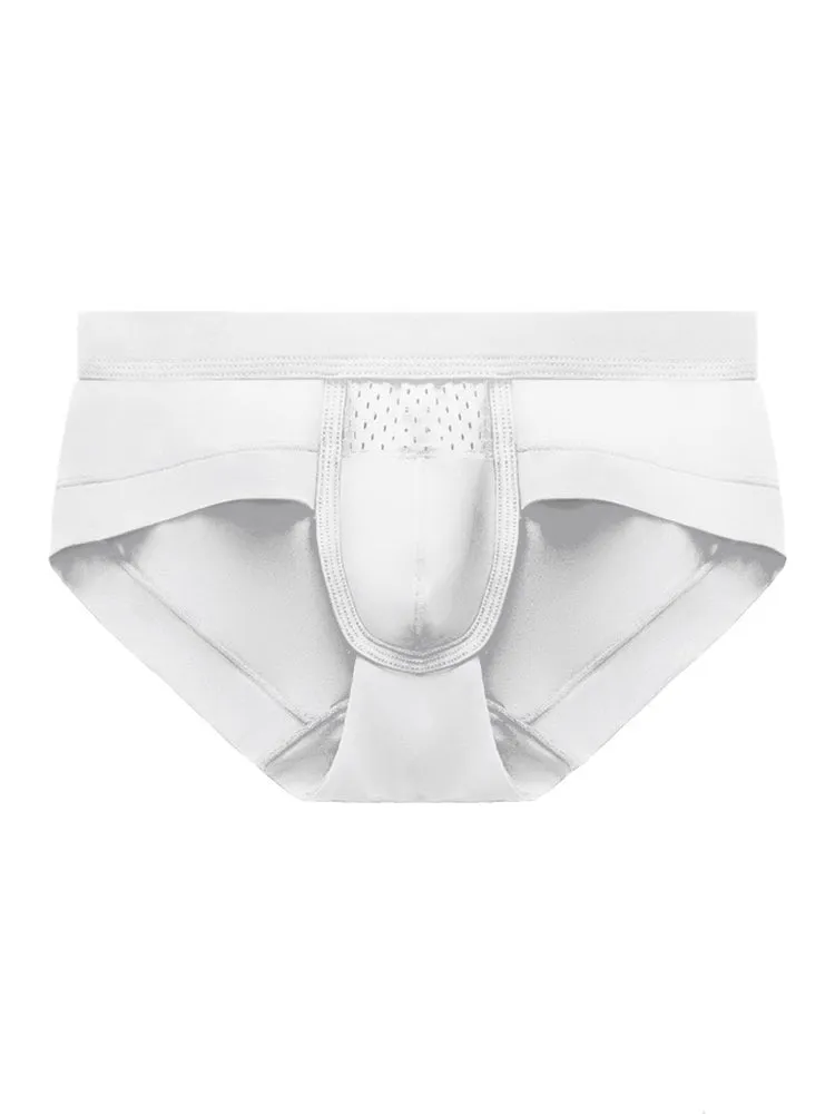 4 Pack Mens's Breathable U Convex Pouch Briefs