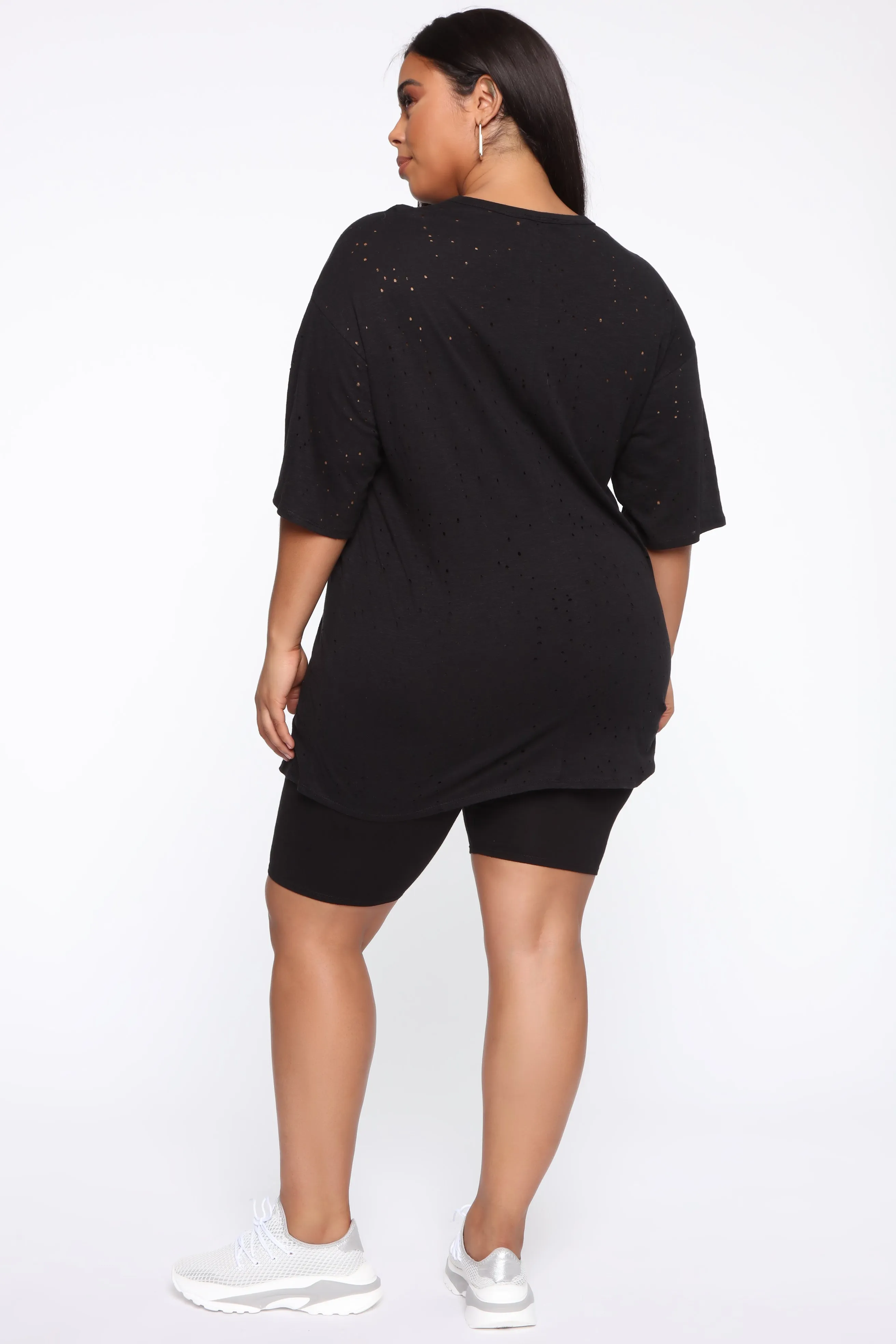 Always On Point Short Set - Black/Black