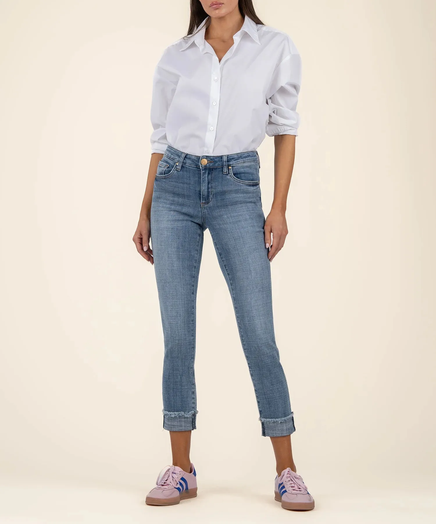 Amy Mid Rise Crop