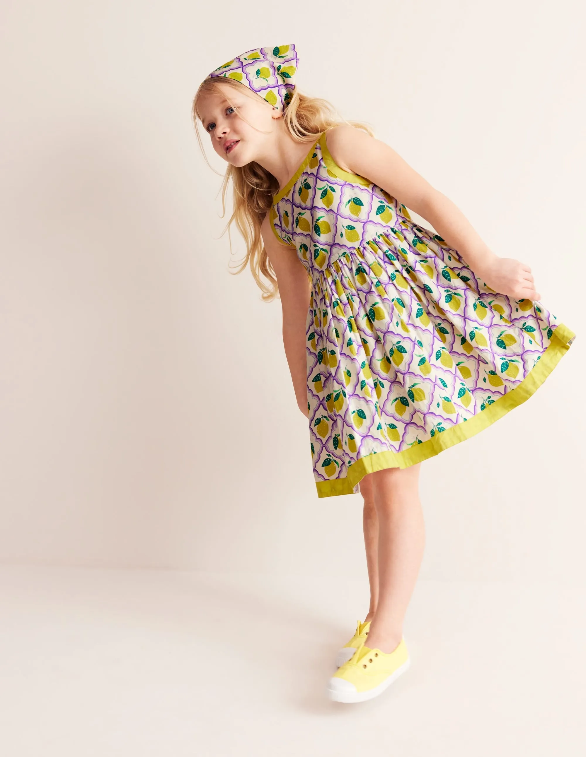 Back Detail Dress-Lavender Lemon Grove