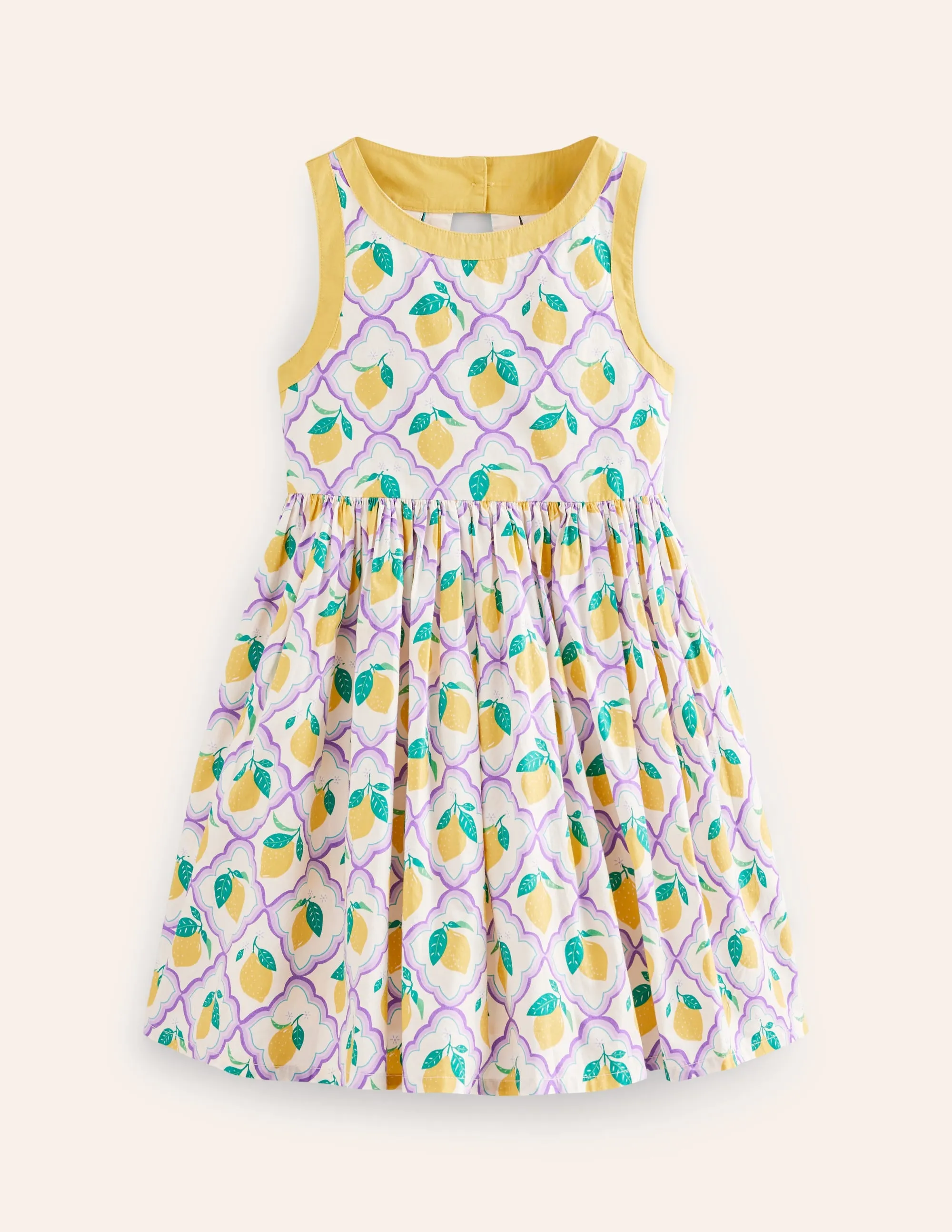 Back Detail Dress-Lavender Lemon Grove