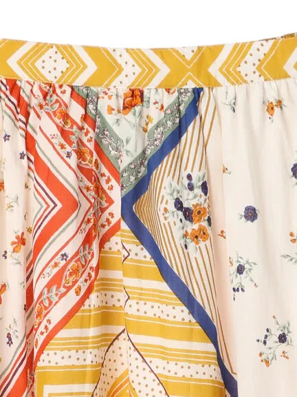Boja Paneled Skirt