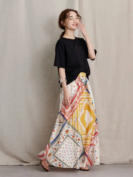 Boja Paneled Skirt