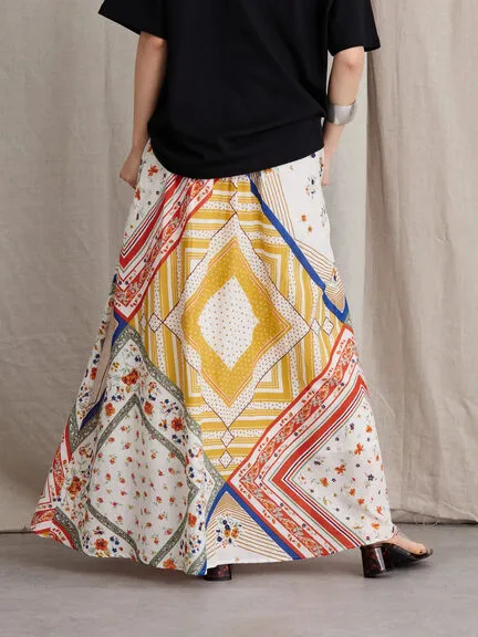 Boja Paneled Skirt