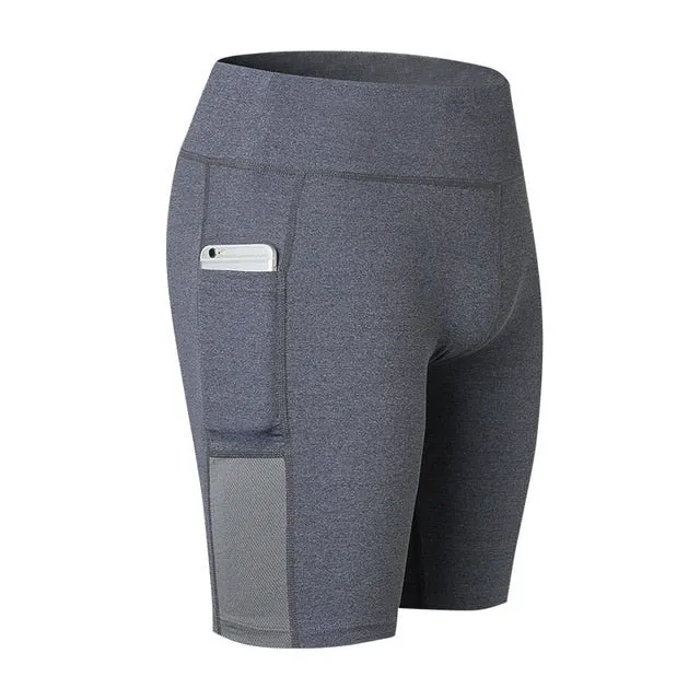 Clingy Pli Seamless Yoga Compression Shorts