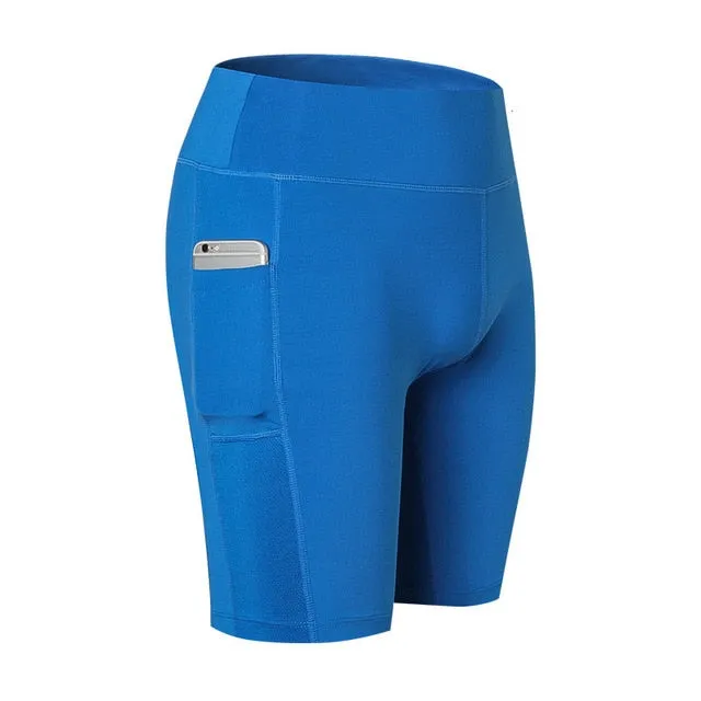 Clingy Pli Seamless Yoga Compression Shorts