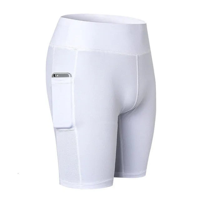 Clingy Pli Seamless Yoga Compression Shorts