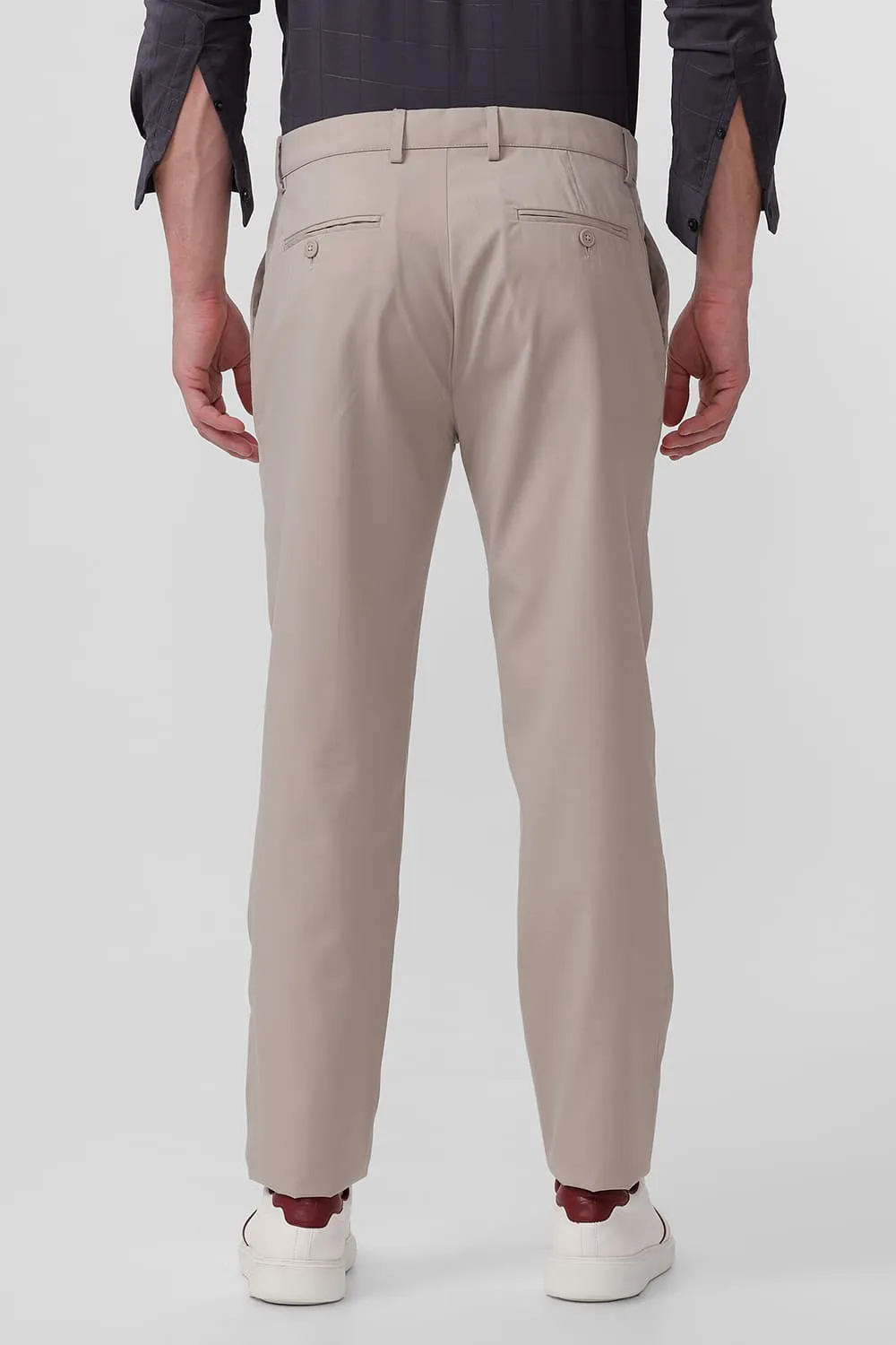 Drift Fit Catonic Poly Viscose Twill Trouser
