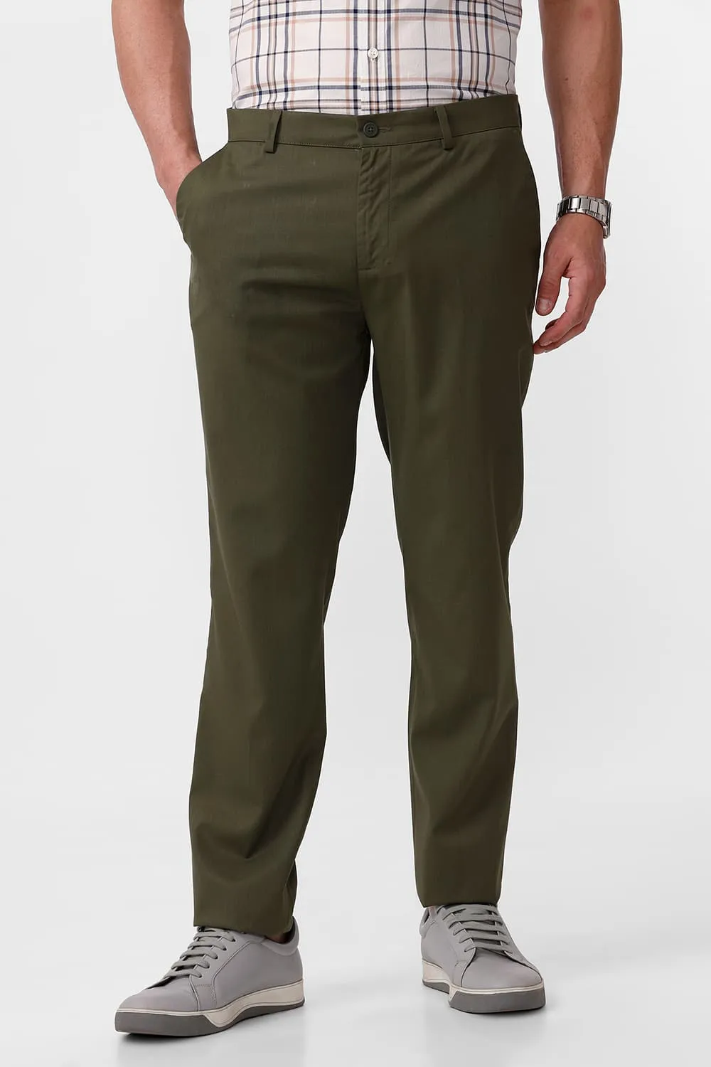 Drift Fit Catonic Poly Viscose Twill Trouser