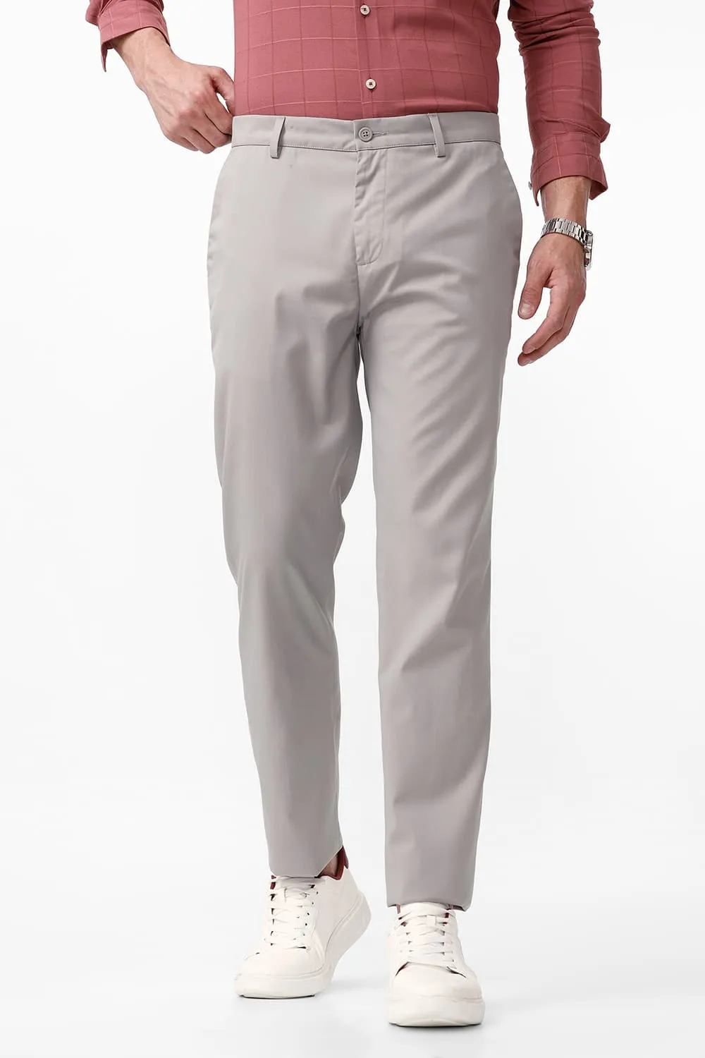 Drift Fit Catonic Poly Viscose Twill Trouser
