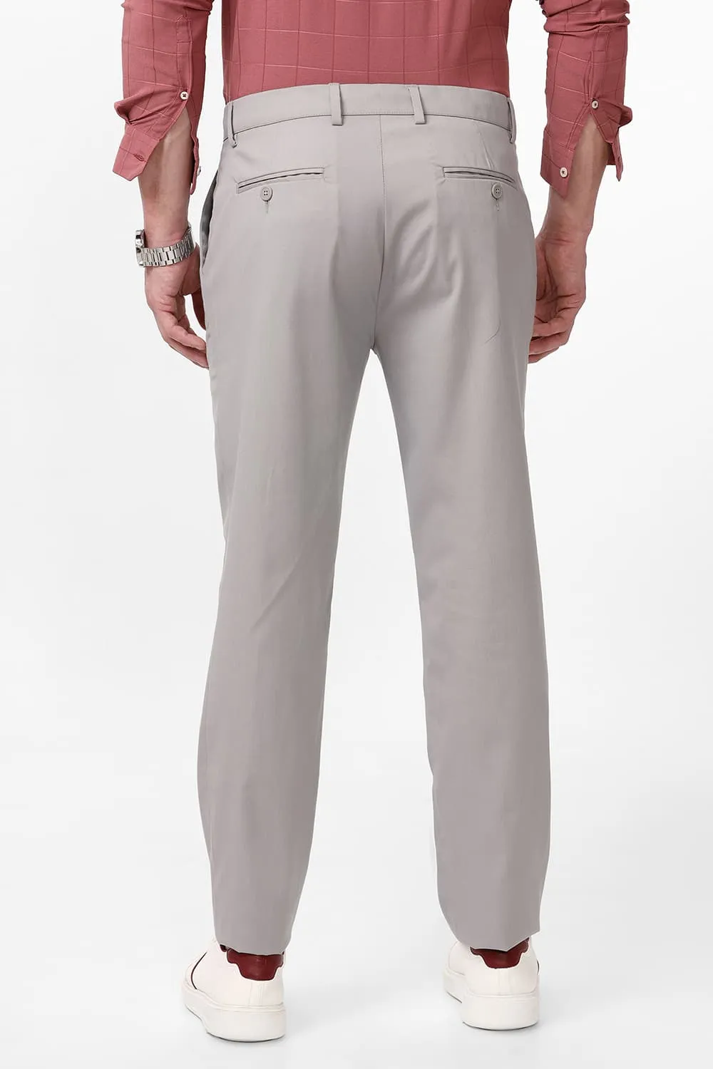 Drift Fit Catonic Poly Viscose Twill Trouser