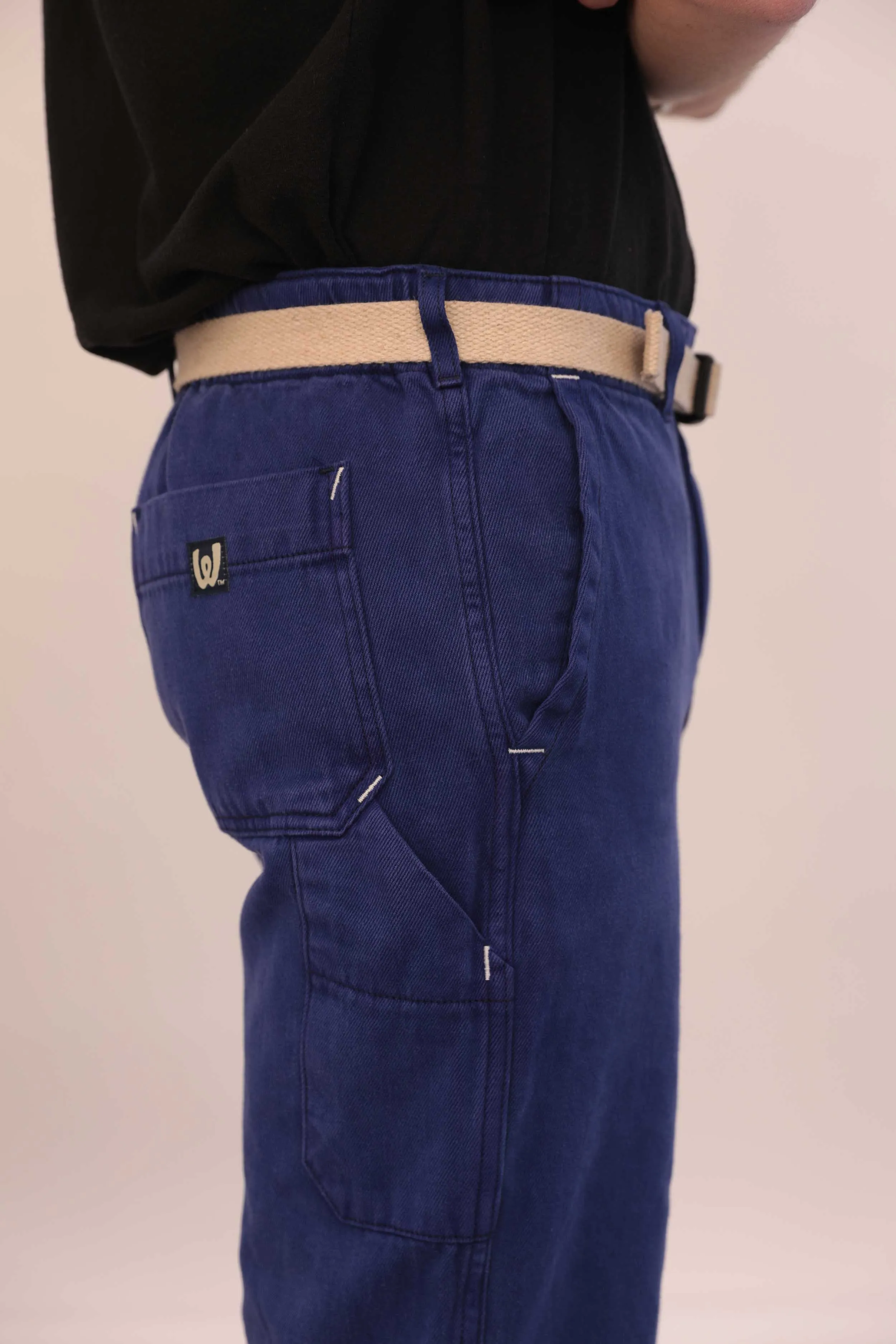 Hemp Unisex Work Pant - Hydrone Blue (Bleu de Travail)