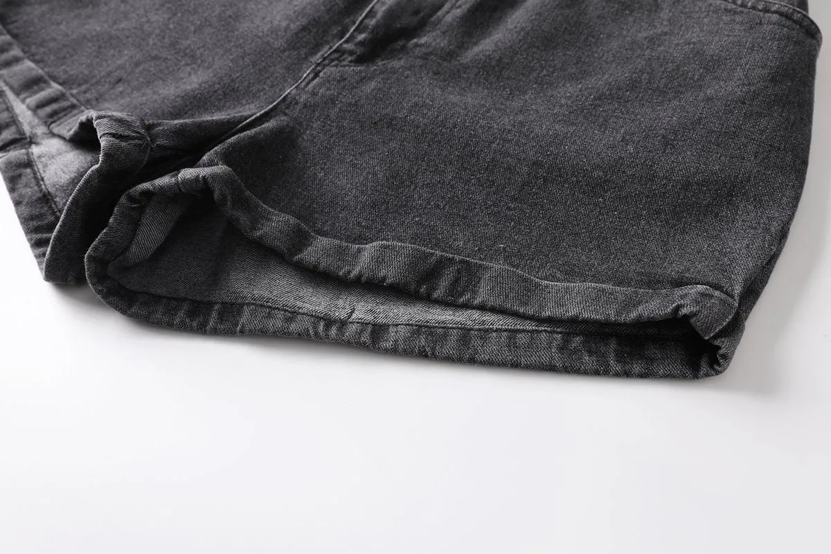 Inara Plus Size Denim Shorts