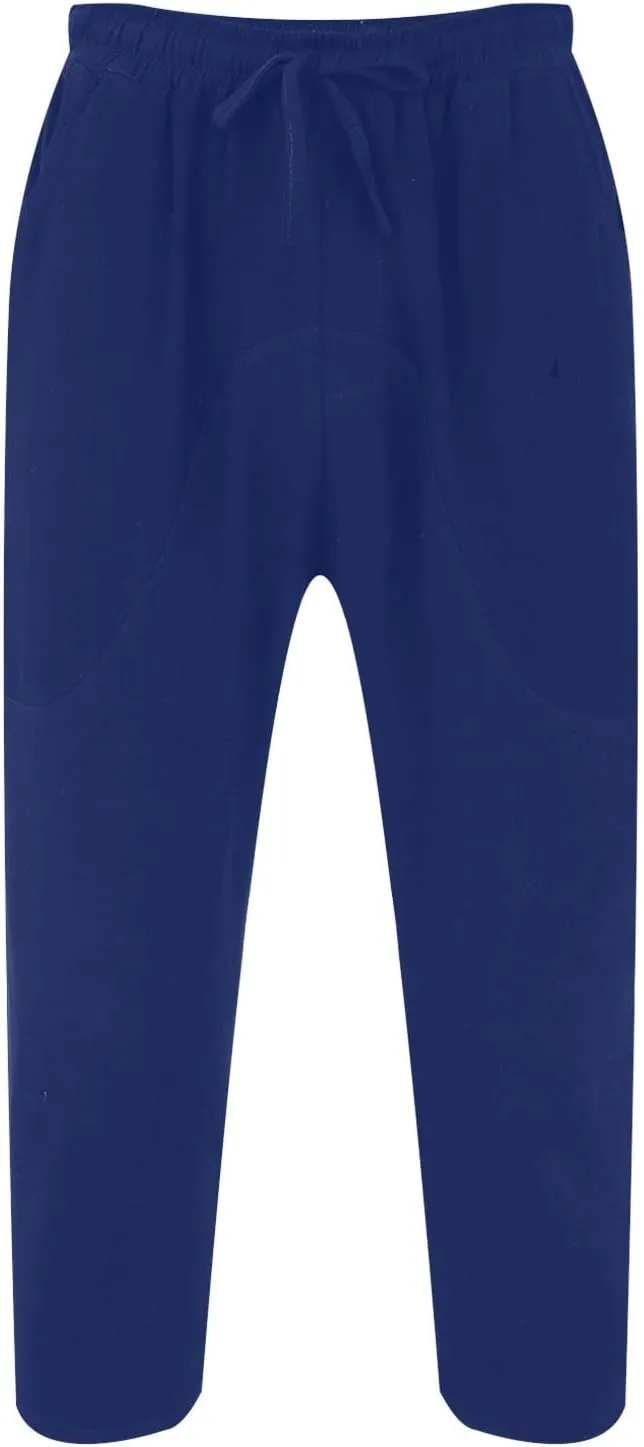 Linen Pants Men Loose Fit Classic Flat Front Chino Pants Casual Lightweight Straight Leg Summer Beach Trousers