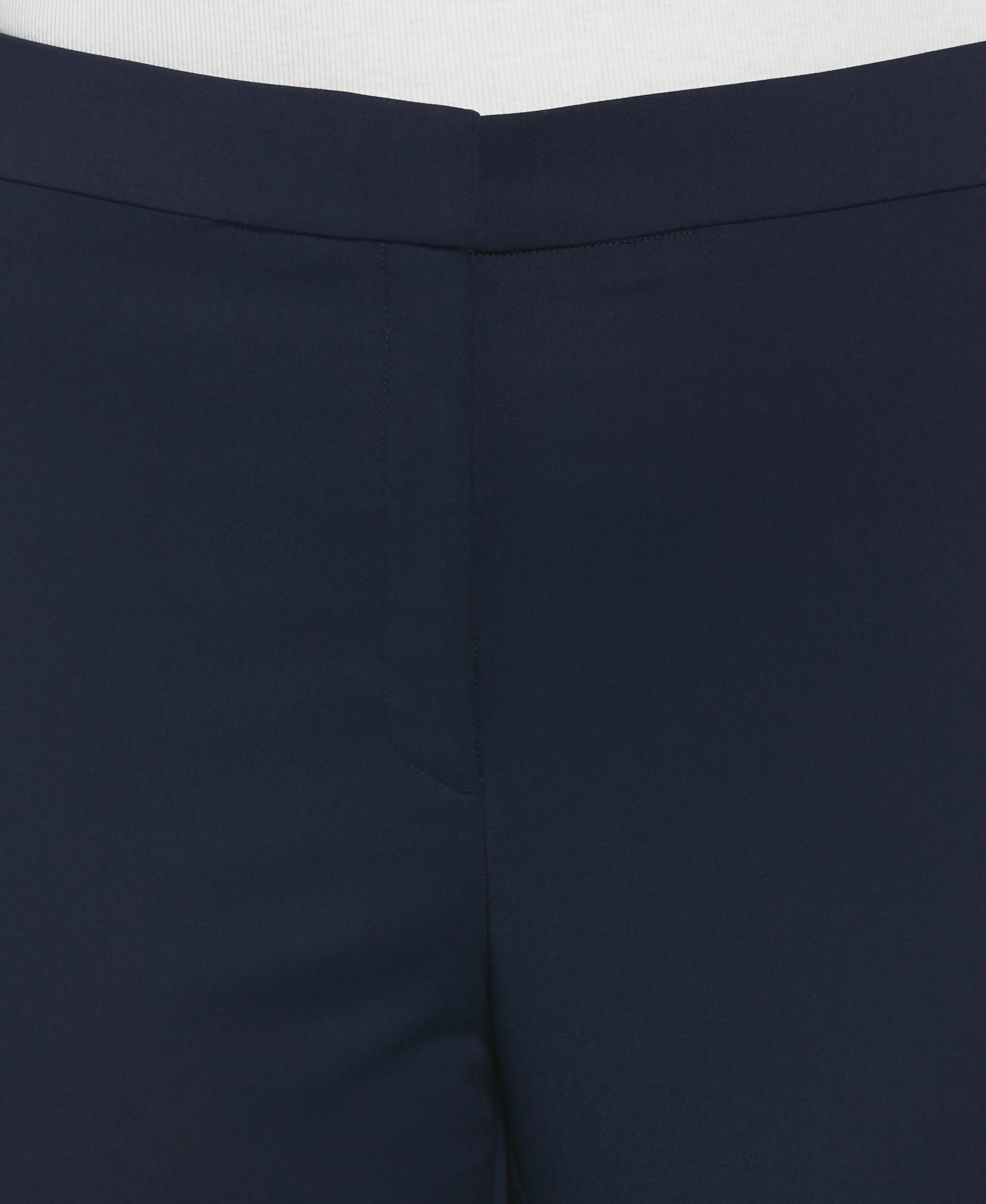 Satin Twill Capri With Grommets