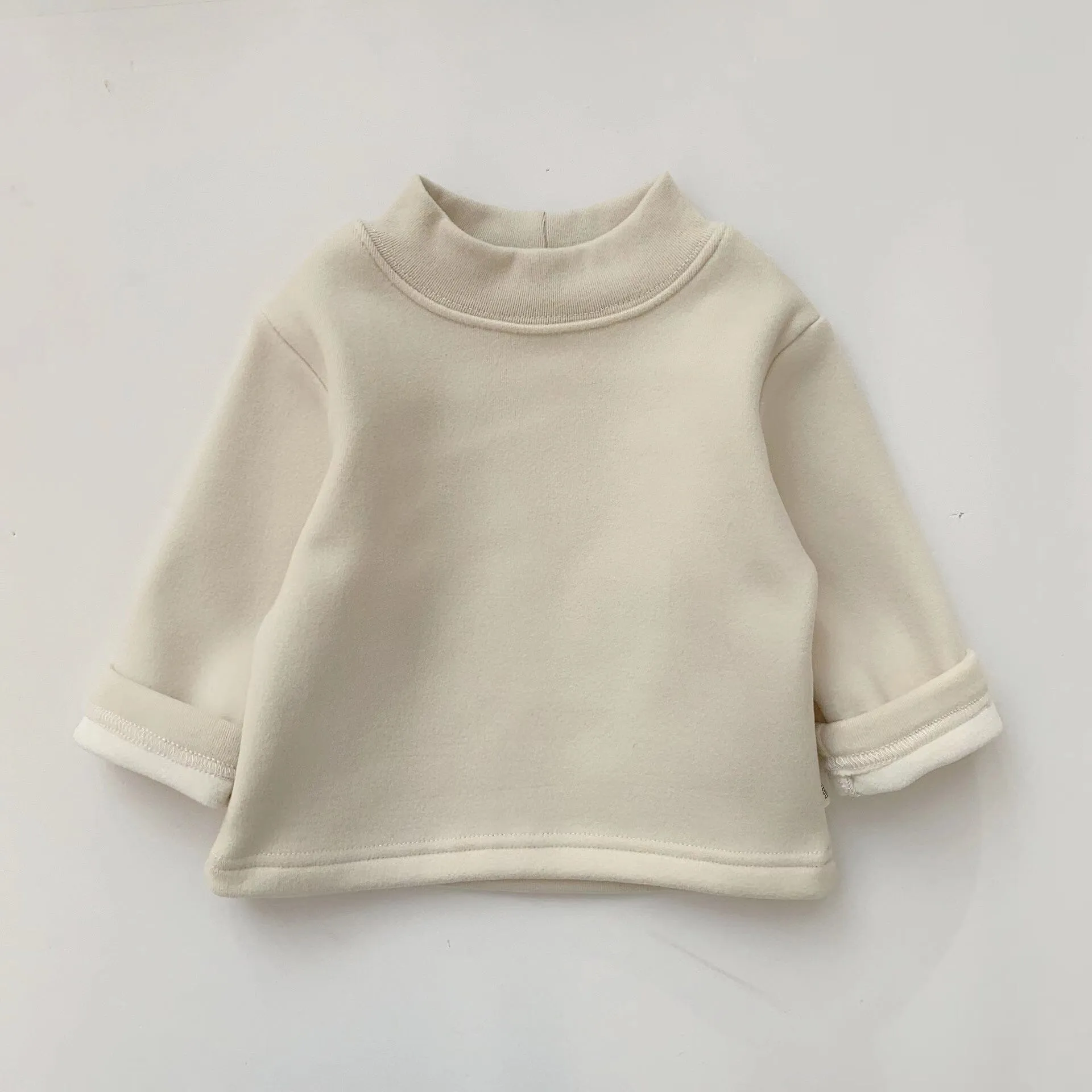 Solid Color Warm Plush Top