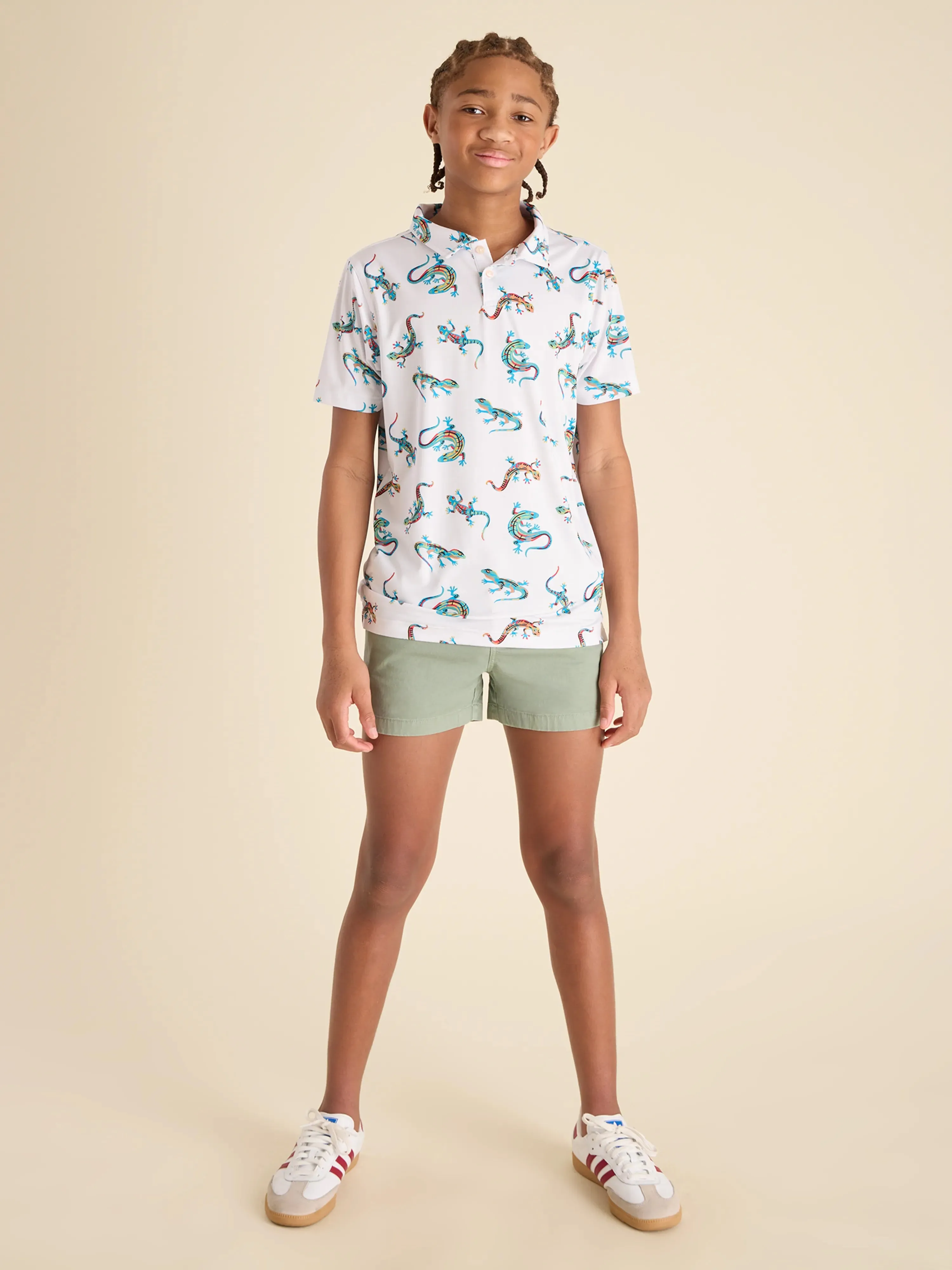 The Blizzard O' Lizard (Boys Performance Polo)